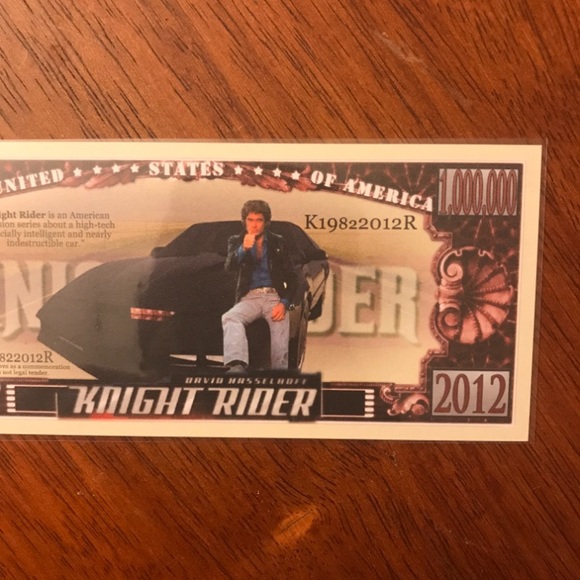 NEW! VINTAGE 80's KNIGHT RIDER💨TV SHOW🤩NOVELTY NOTE & 4 GLOSSY 8.5x11 POSTERS - Picture 3 of 10